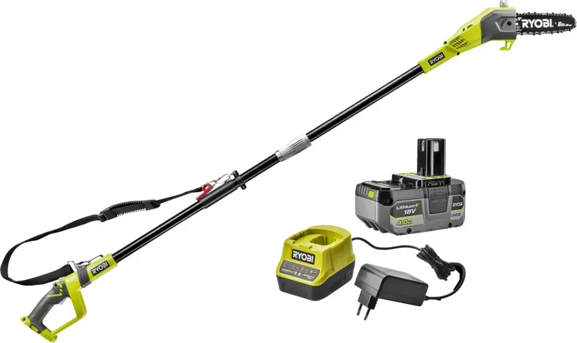 Batteridrevet grensag med teleskopskaft RPP1820-140 18 V 270 cm 4,0 Ah
