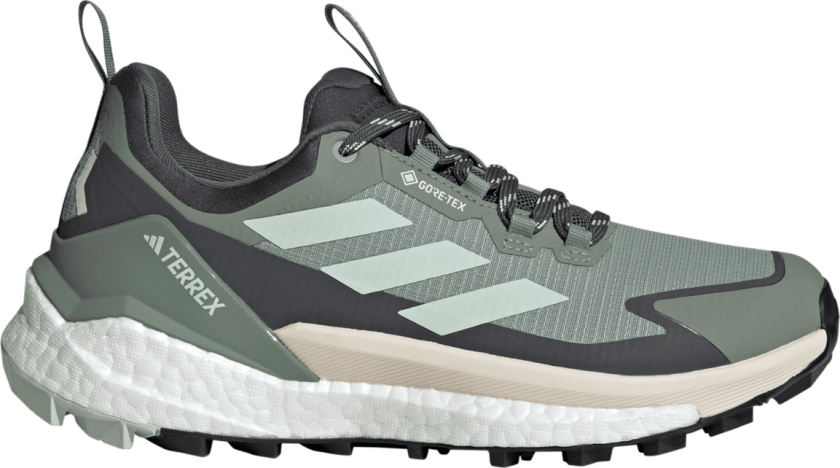 adidas Terrex Free Hiker 2.0 Low Gore-Tex, tursko, dame SILGRN/LINGRN/GRESIX