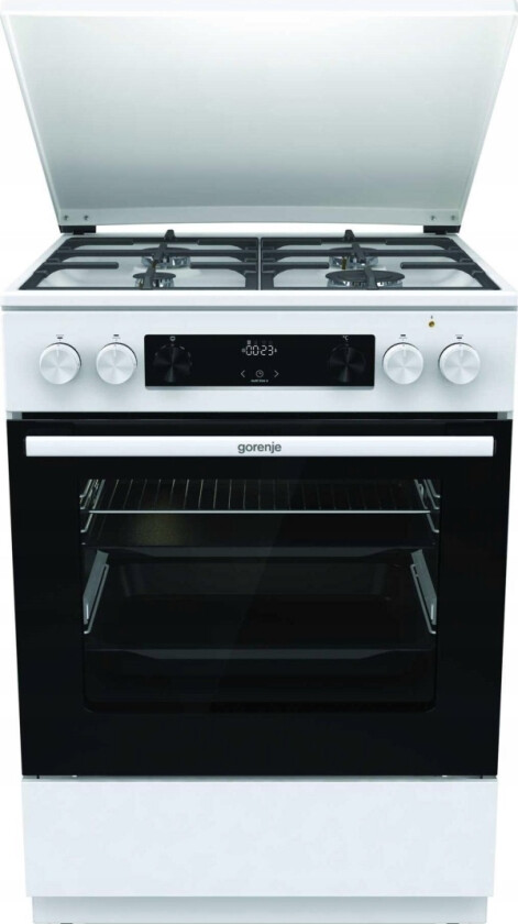 Gasskomfyr Med Elektrisk Ovn Gorenje Gks6c71wf