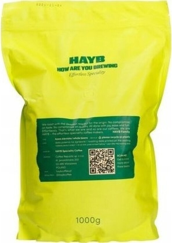 Hayb Hayb Kaffebønner - Hell Over Tropik Filter 1Kg