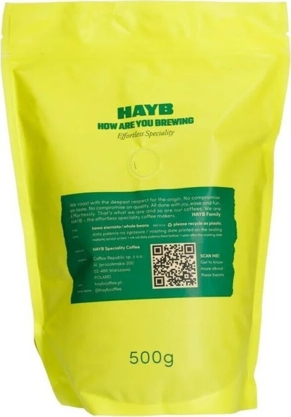 Hayb Hayb Kaffebønner - Hell Over Tropik Filter 500G