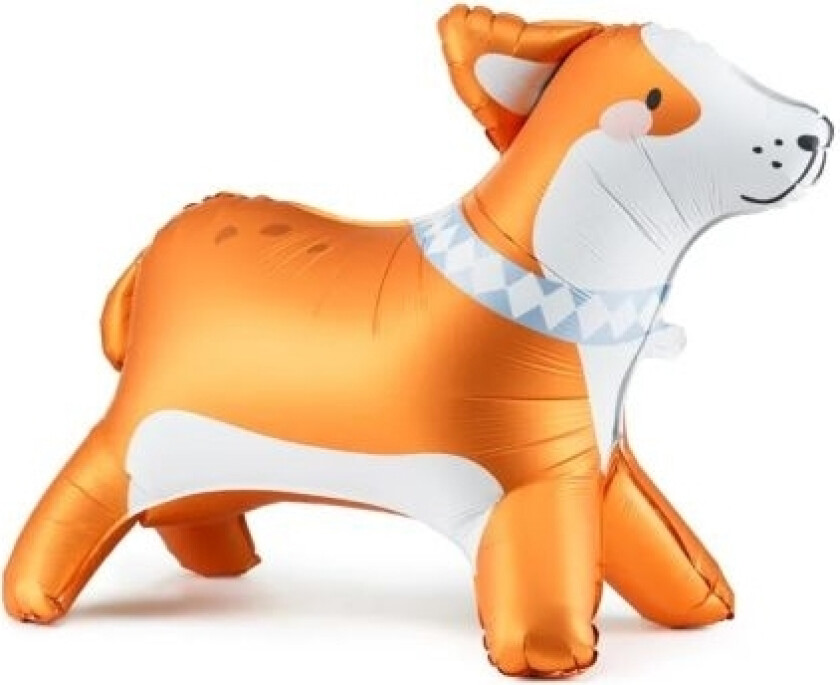 Stående Corgi Hund Folieballon