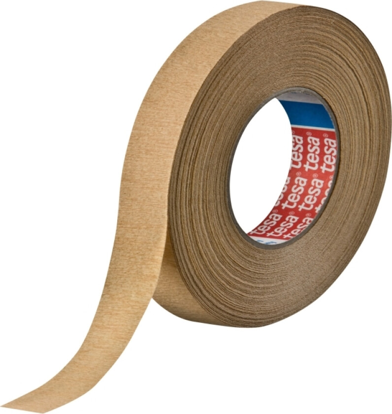 Tesa 4319 - Maskeringstape - 25 Mm X 50 M - Highly-Creped Paper - Lysebrun