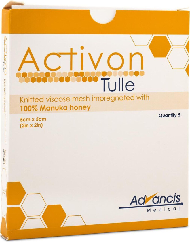 Activon Tulle Kompress, 1-pakning 5x5cm