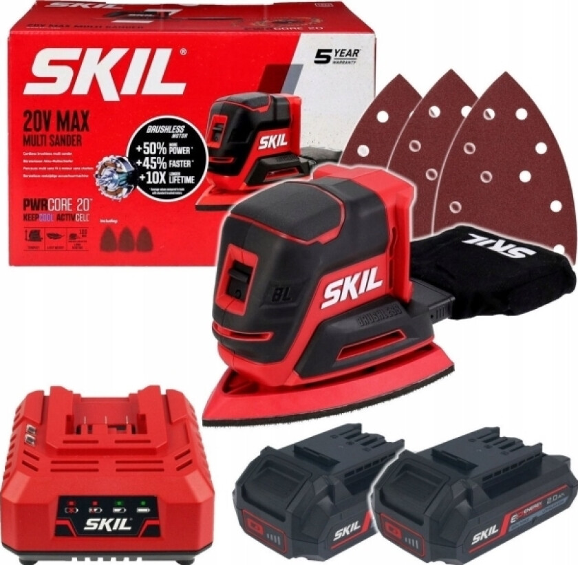 Sander Multi Cordless 3715Ca 20V Bl