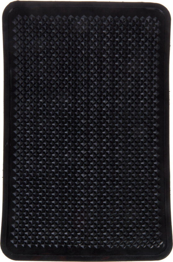 Toalettmatte Advanced - svart - L 60 x B 40 cm