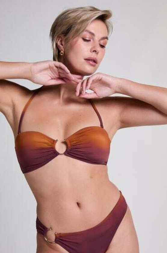 Janiero Bandeau Bikinitopp Lilla
