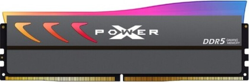 Xpower Storm Rgb 16Gb/6000 1*16Gb Cl36 Ddr5 Memory Gray