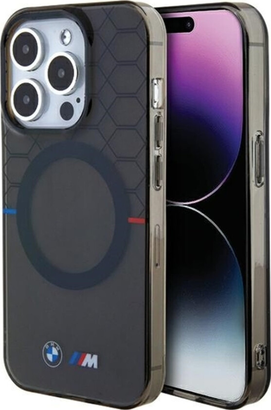 Bmw M Collection Iml Print Magsafe-Deksel Til Iphone 15 Pro Grå