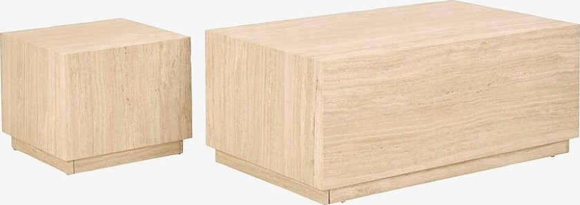 Terning sofabord - Beige