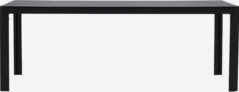 Mirko Rektangulært spisebord - Svart