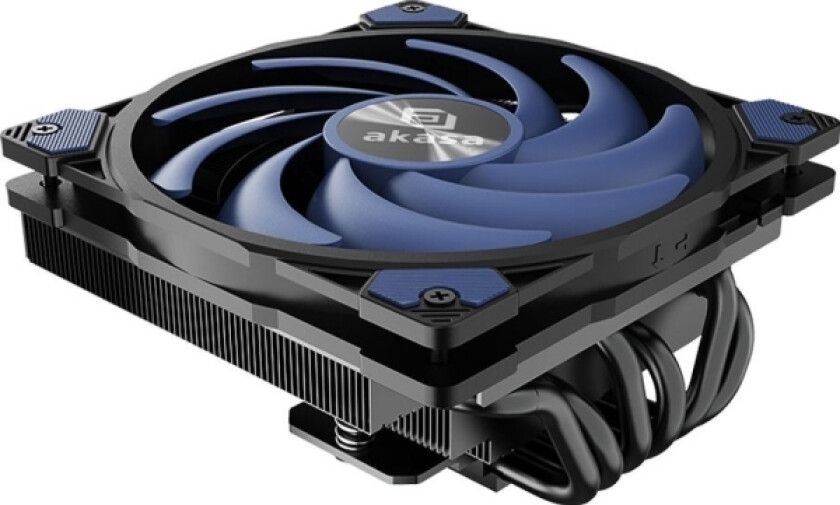 Alucia H6ls M2 Cpu-Kjøler - 120 Mm, Svart / Blå