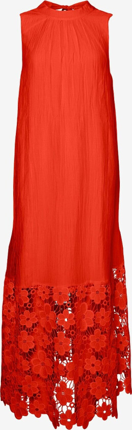 Maxikjole yasTwigsy SL Ankle Dress - Rød
