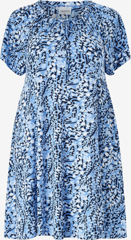 Kjole Fien 726-Dress S/S - Blå