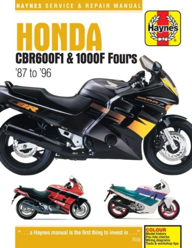 Honda CBR600F1 (87 -96) av Haynes Publishing