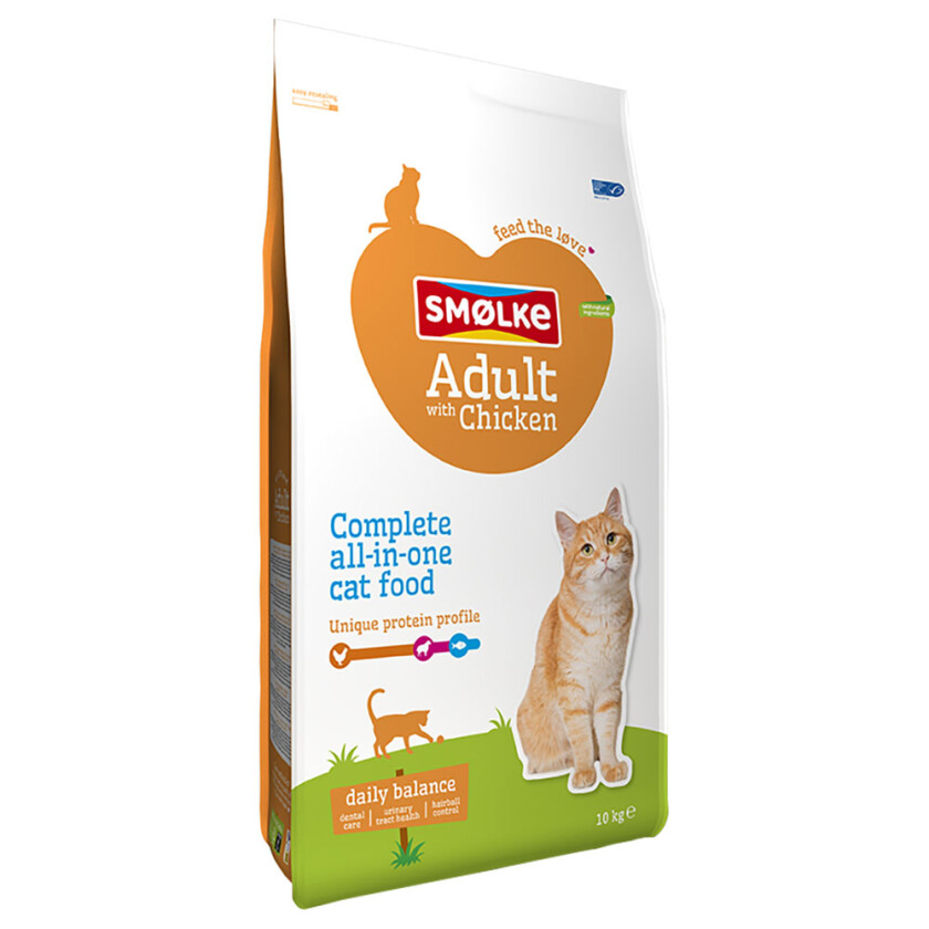 Smølke Adult kylling og ris Daily Balance - 10 kg
