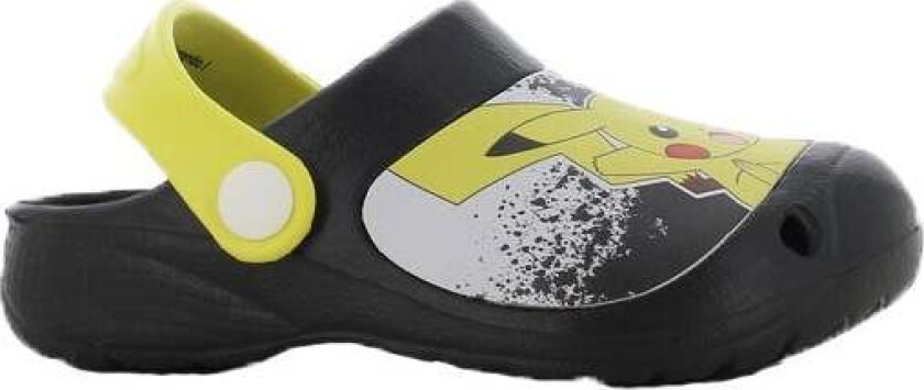 Pokemon Sandaler, Black/Yellow, 24 - Innesko & Tøfler