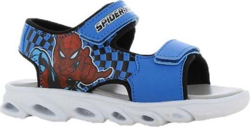 Marvel Spiderman Blinkende Sandaler, Cobalt Blue/Black, 30 - Sandaler & Slippers - Polyamid