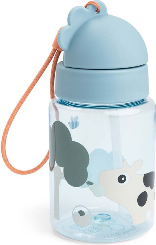 Tiny Farm Sugerørkopp, Blue - Tåteflasker & Tilbehør - Silikon,Plast