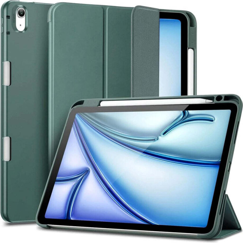 iPad Air 11" (2025 / 2024) / Air 10.9" (2022 / 2020) Rebound Pencil Flip Deksel - Grønn