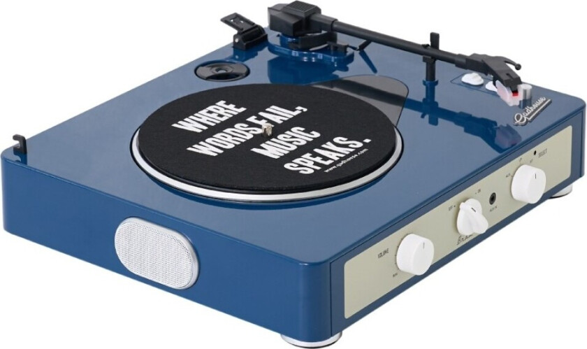 Brad MKII Record Player with Bluetooth Navy