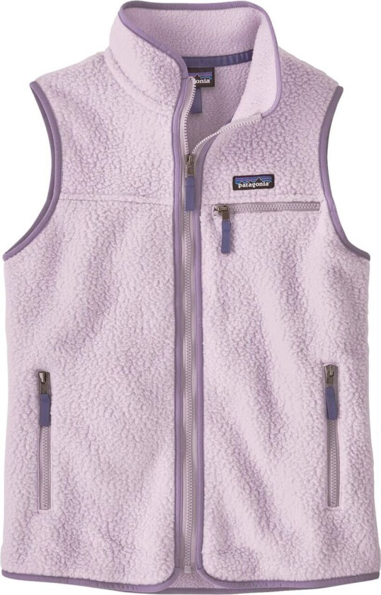 W'S Retro Pile Vest Vest Lilla Lilla female L
