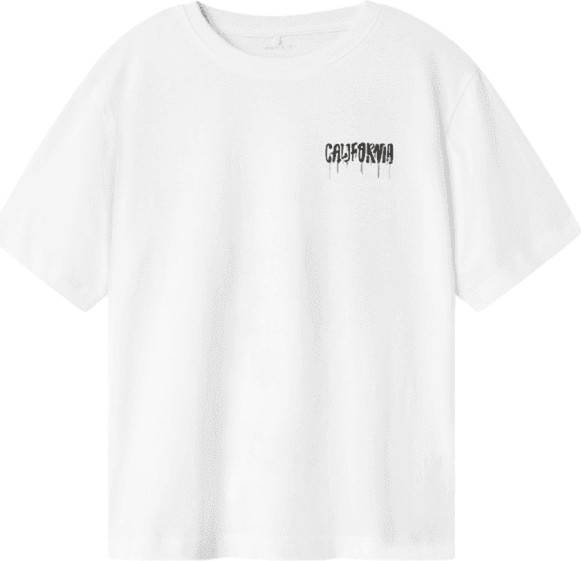 Name It Nkmzulla t-skjorte til barn, Bright White