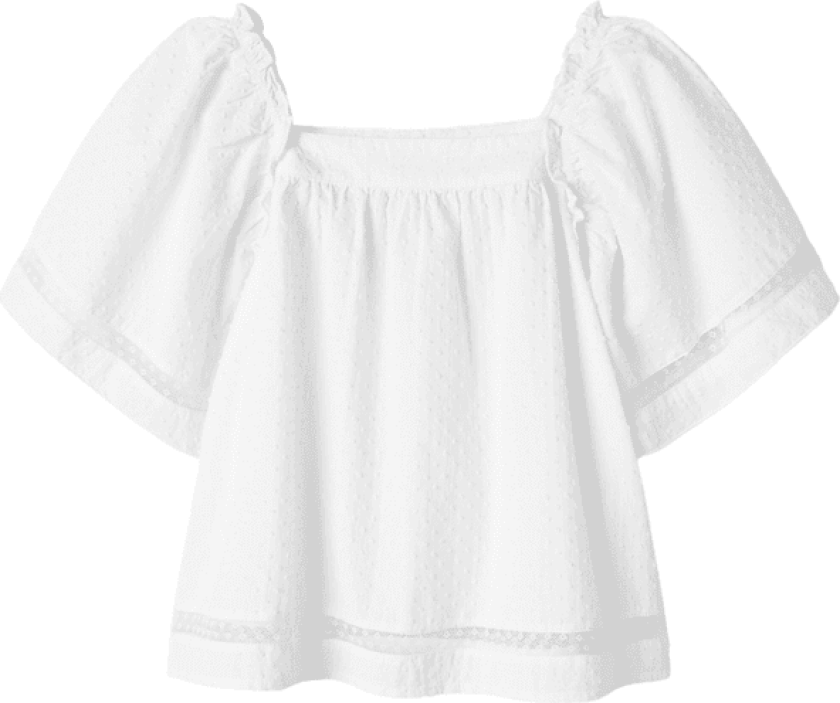 Name It Nkffatidias t-skjorte til barn, Bright White