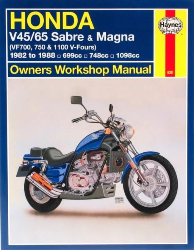 Honda V45/65 Sabre & Magna (82 - 88) Haynes Repair Manual av Haynes Publishing
