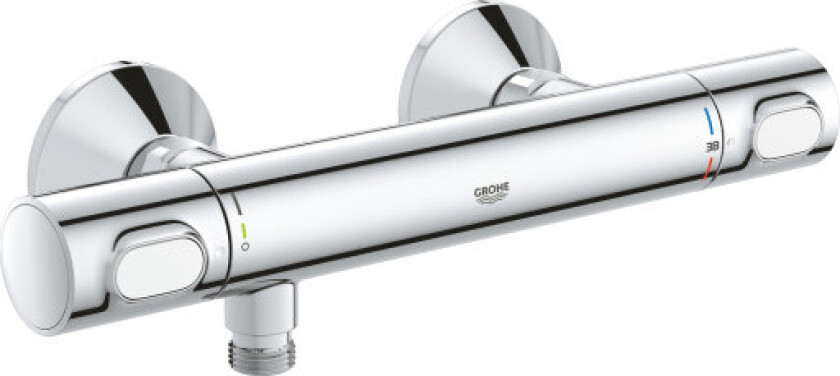 GROHE Precision Flow termostat dusjveggforlenger, krom