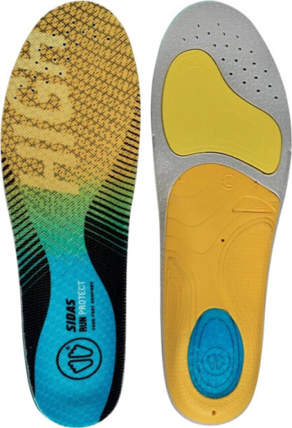Run 3feet Protect High, Innersåle, Yellow