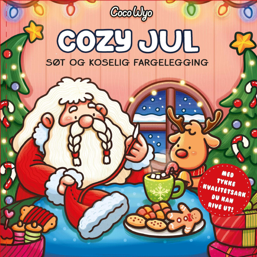 Cozy Jul søt og koselig fargelegging