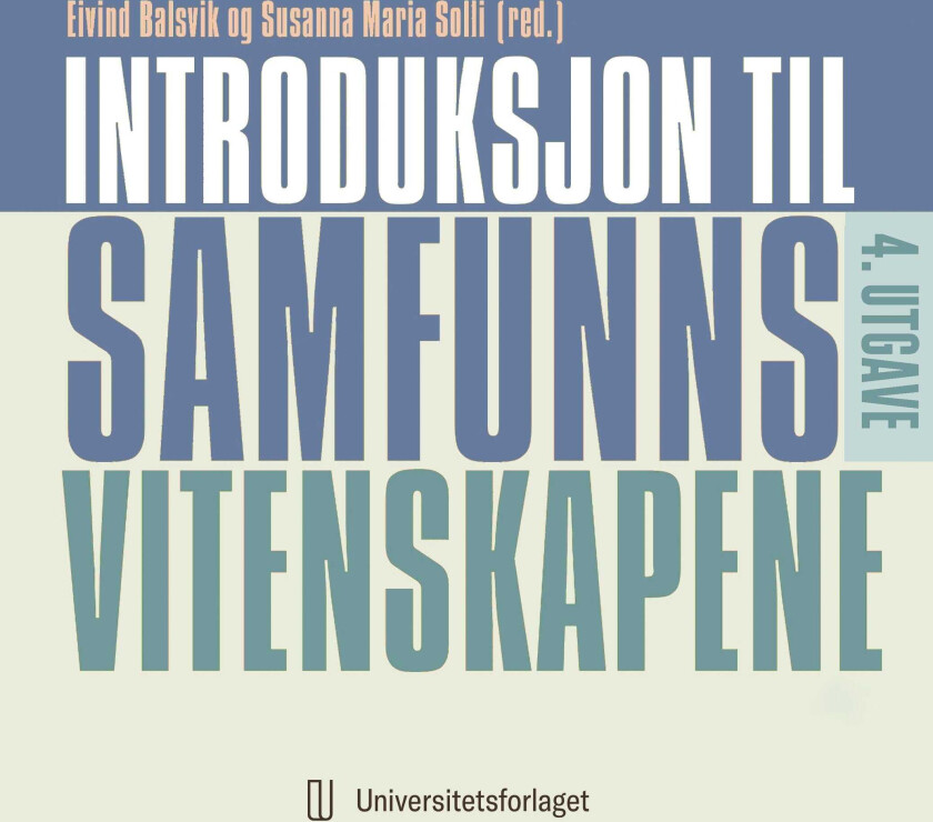 Introduksjon til samfunnsvitenskapene