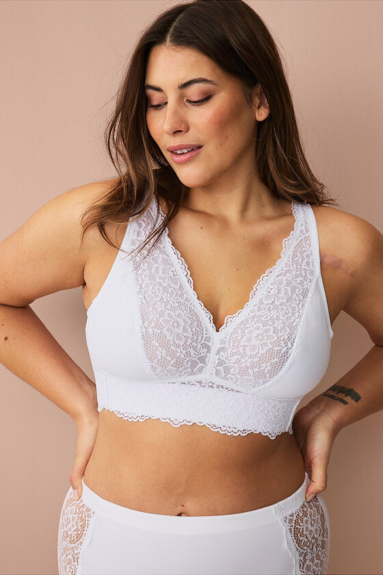 Myk BH Eva - Hvit