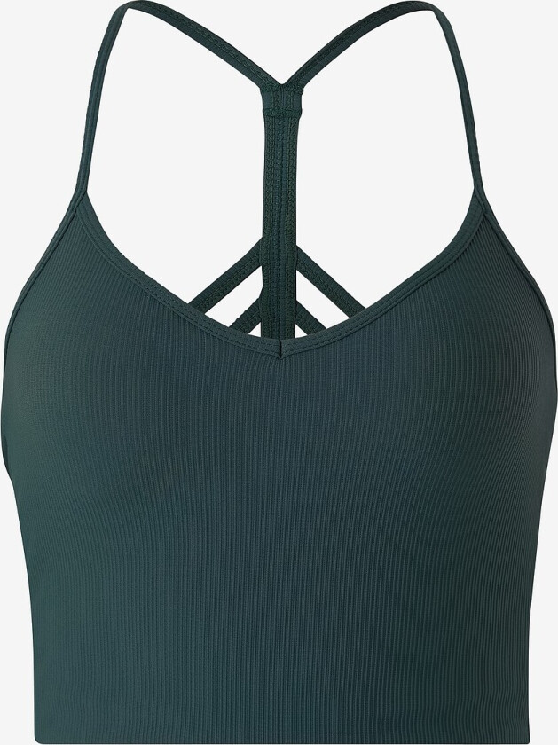 Sports-BH Ribbed Performance Bralette - Grønn