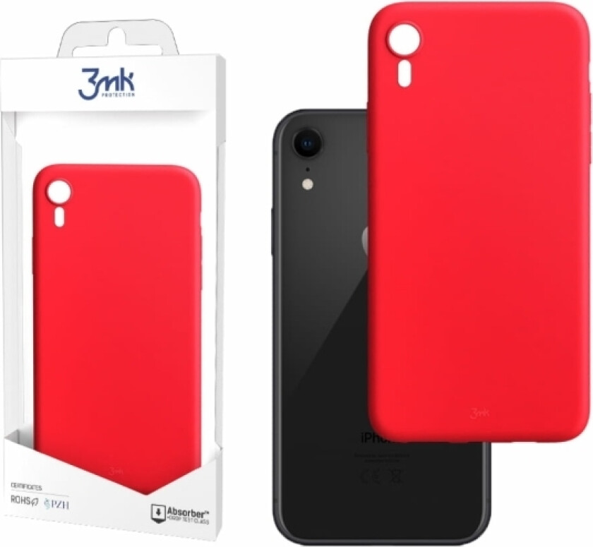Apple Iphone Xr - 3Mk Matt Case Strawberry