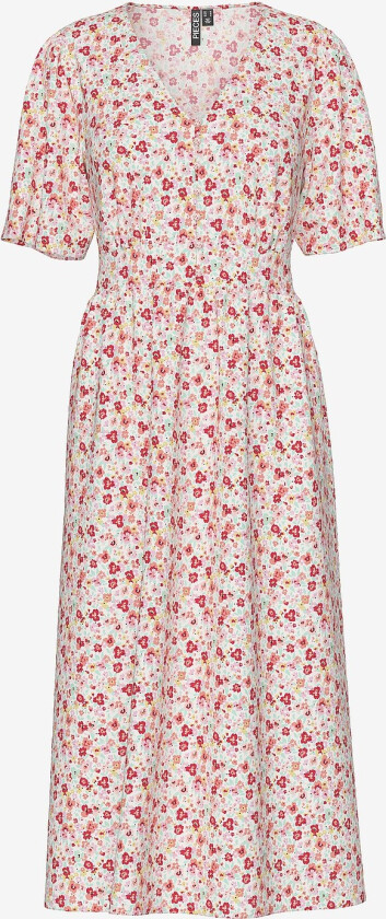 Kjole pcTala SS Midi Dress Noos BC - Hvit