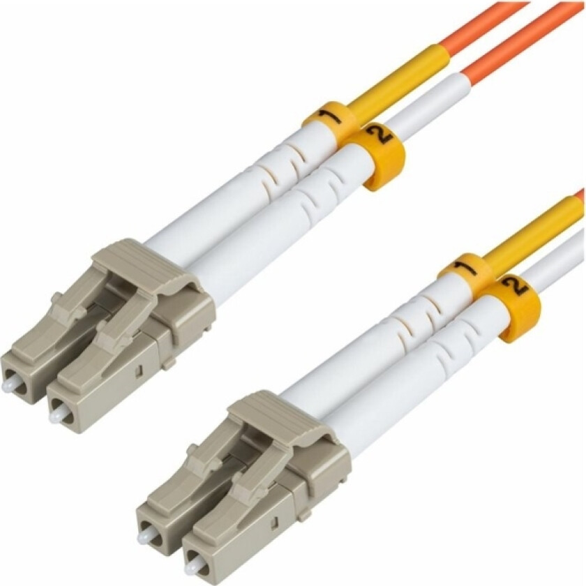 Microconnect - Nettverkskabel - Lc/Pc-Multimodus (Hann) Til Lc/Pc-Multimodus (Hann) - 15 M - Fiberoptisk - 62,5 / 125 Mikroner - Om1 - Oransje