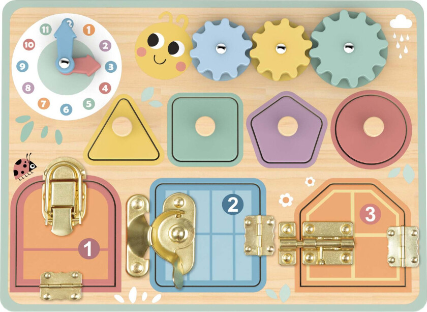 Busy Board Aktivitetsleke - Aktivitetsleker - Tre