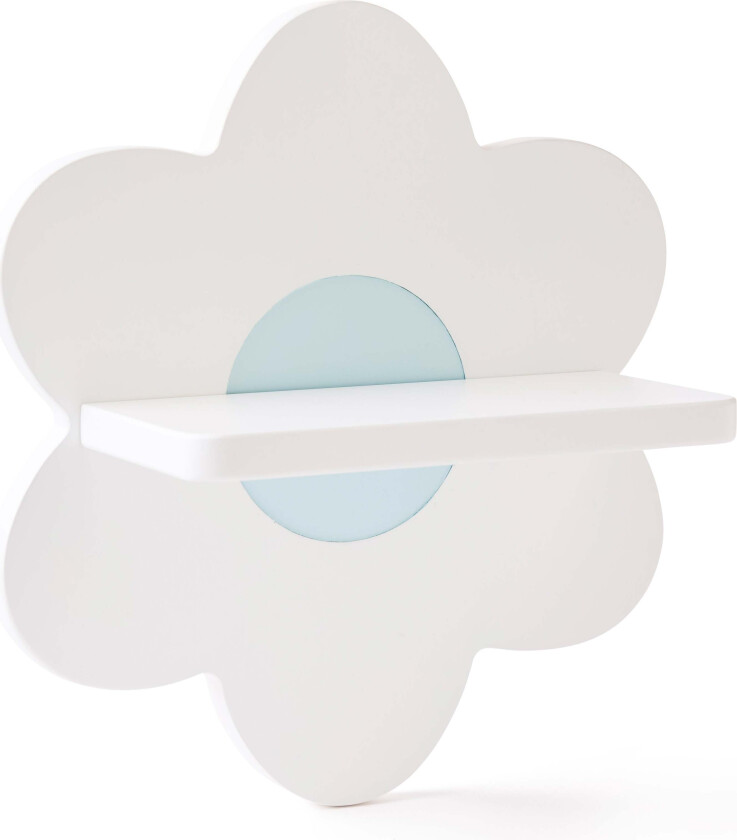 Bilde av Hylle Blomst, Hvit - Hyller & Skap - Tre