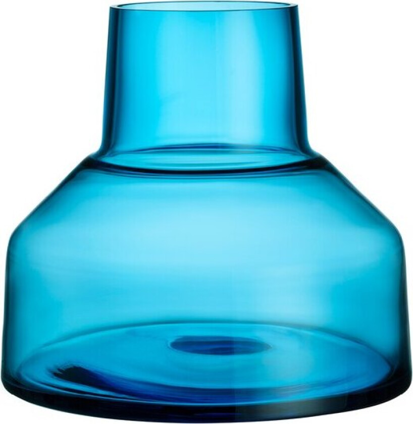 Solare lav vase 22x20 cm elektrisk blå