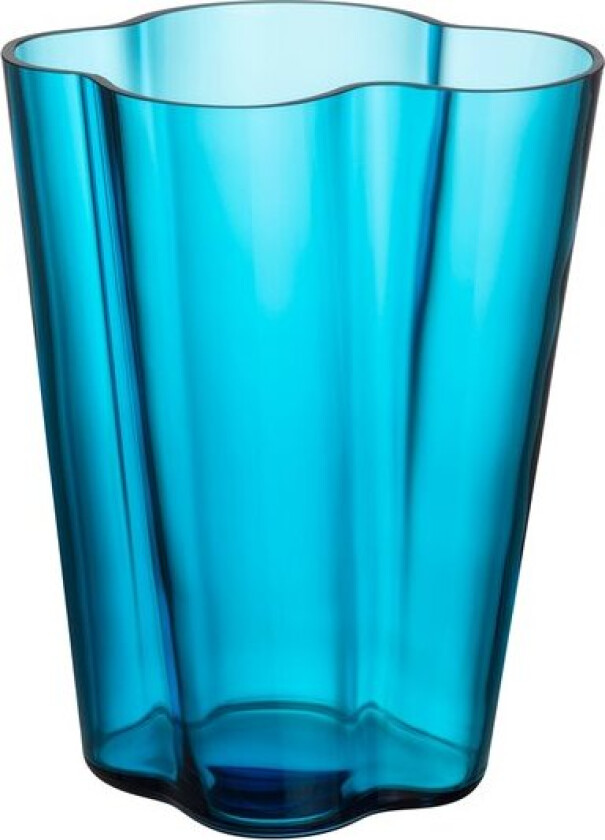 Alvar Aalto vase 27 cm turkis