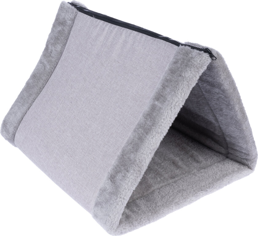 Bilde av zooplus Basics 2-i-1 kattehule - L 43 x B 35 x H 30 cm