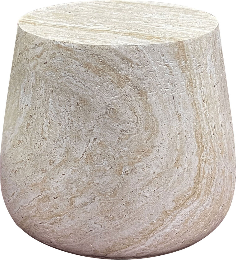 HOUSE NORDIC Bonn Side Table - Sidebord, fiberleire, naturø47,5x41 cm