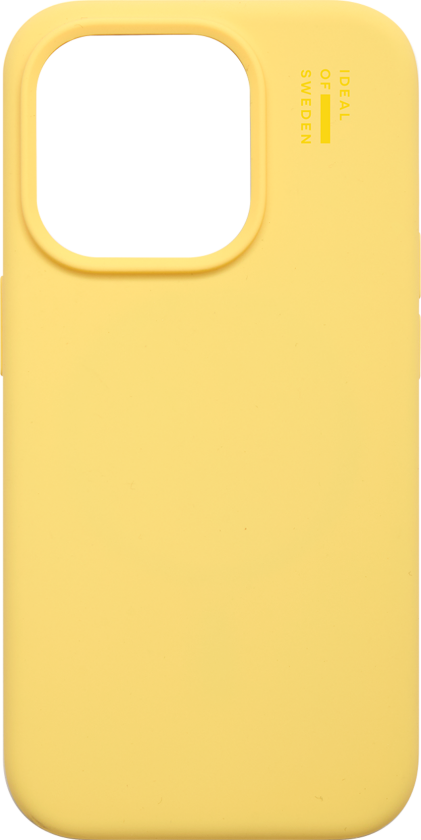 Silicon Case MagSafe iPhone 16e/15/14/13 Soft Lemon