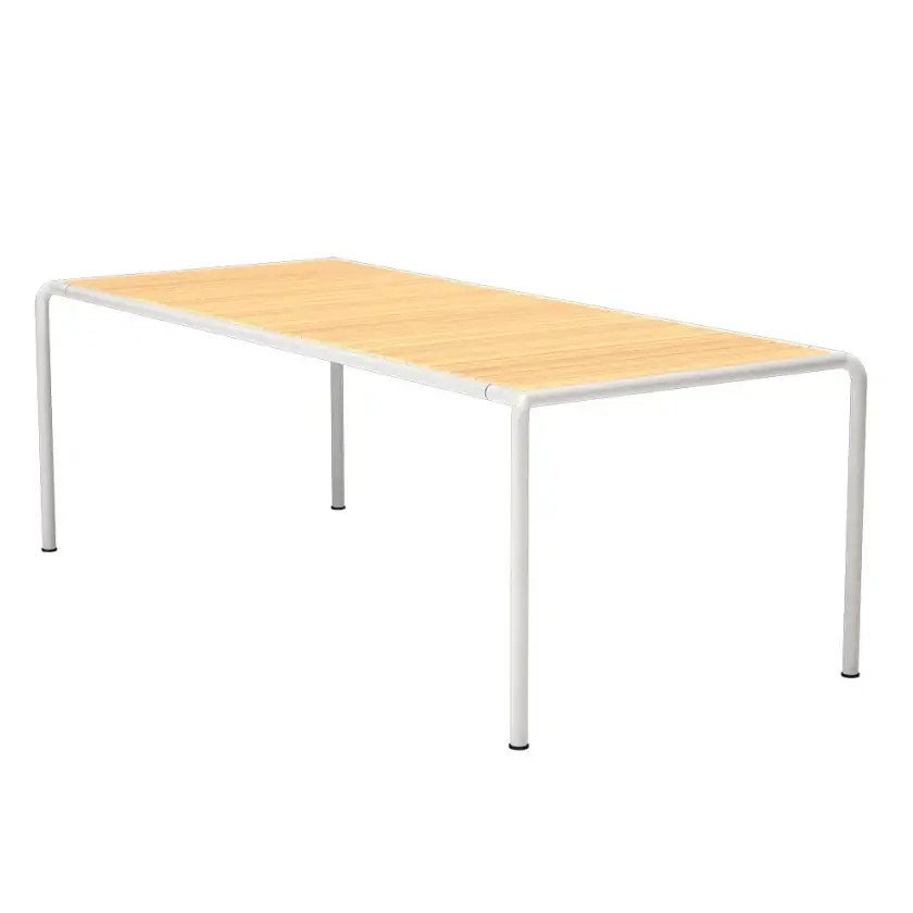 AVANTI Spisebord 222x98 cm furu/hvit