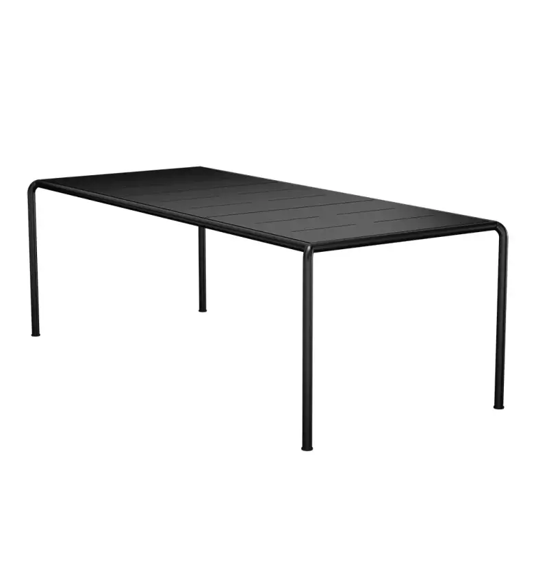 AVANTI Spisebord 222x98 cm sort