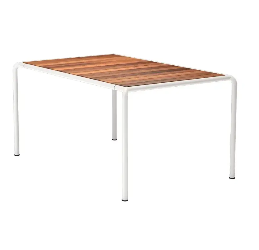 AVANTI Spisebord 153x98 cm ask/hvit