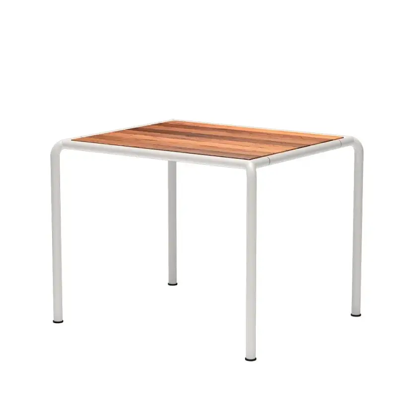 AVANTI Spisebord 83x98 cm ask/hvit