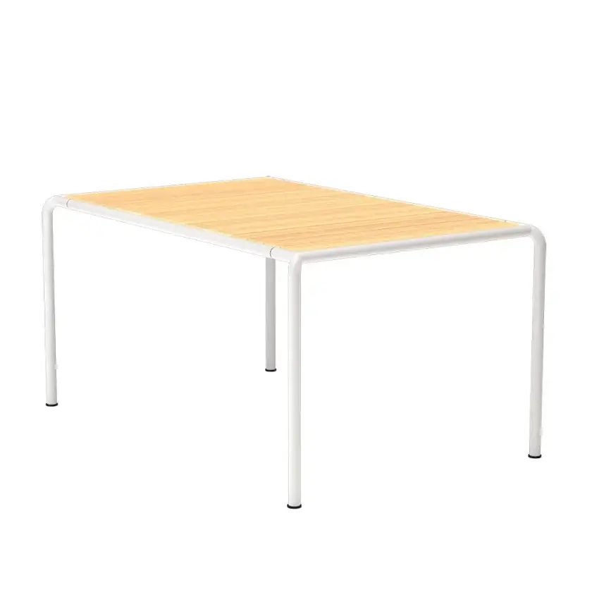 AVANTI Spisebord 153x98 cm furu/hvit